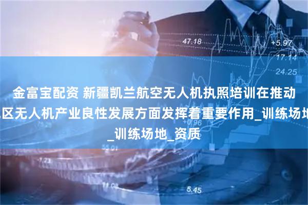 金富宝配资 新疆凯兰航空无人机执照培训在推动新疆地区无人机产业良性发展方面发挥着重要作用_训练场地_资质